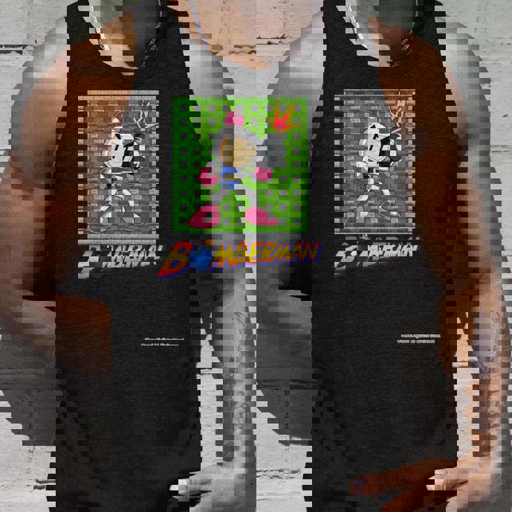 「ボンバーマン」白ボン（D） 長袖tシャツ タンクトップ 彼への贈り物