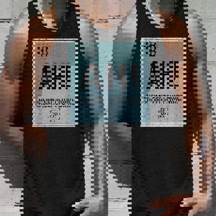 あぁ サプライズ化学の要素 サイエンスユーモア タンクトップ 彼への贈り物