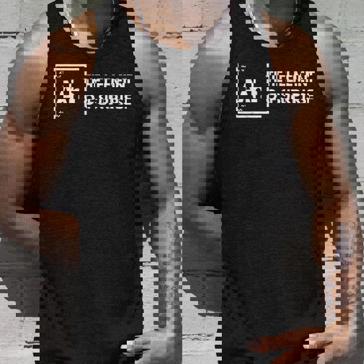 ああ、驚きの要素 化学 科学 ユーモア 先生 タンクトップ 彼への贈り物