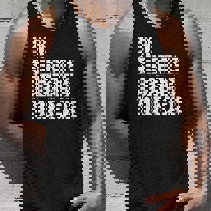 あなたの車を黙って判断してる面白いドライバーの名言 タンクトップ 彼への贈り物