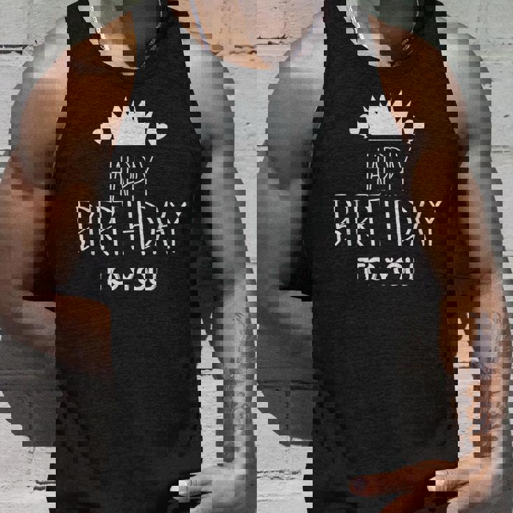 お誕生日おめでとう、おめでとうございます タンクトップ 彼への贈り物