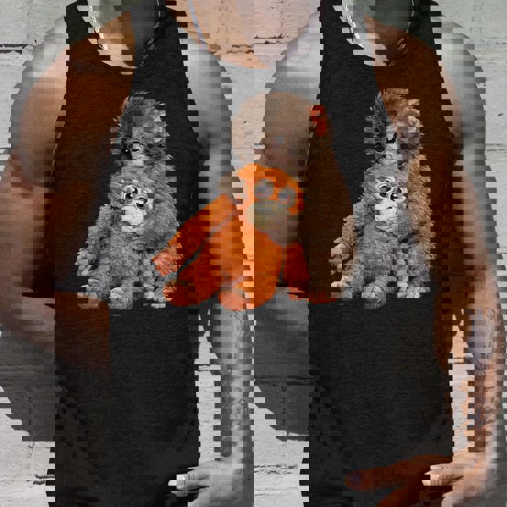 かわいいモンキーパンチ 日本の赤ちゃん猿 タンクトップ 彼への贈り物