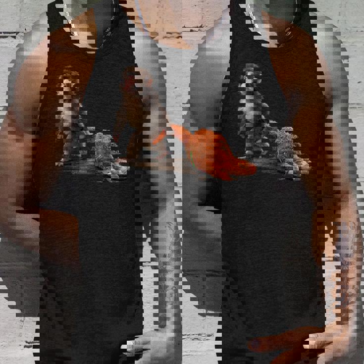 かわいい赤ちゃん猿の名前付きパンチシャツパンチモンキーサポーター 長袖tシャツ タンクトップ 彼への贈り物