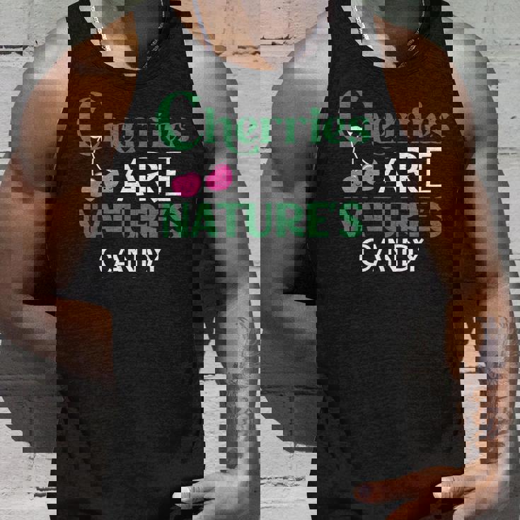 さくらんぼは自然のキャンディー、食べて健康によい名言 タンクトップ 彼への贈り物