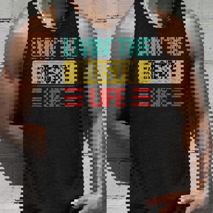 さびた名前 タンクトップ 彼への贈り物