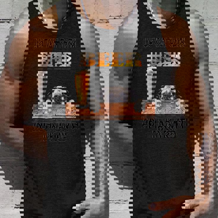 ただビール飲みたい&吊るすw マイパグ タンクトップ 彼への贈り物