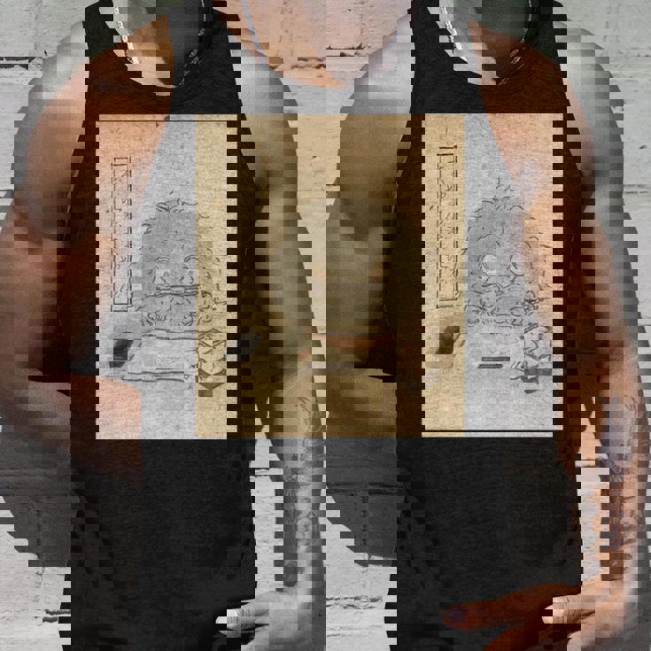 もじやもじや【日本の妖怪シリーズ】 長袖tシャツ タンクトップ 彼への贈り物