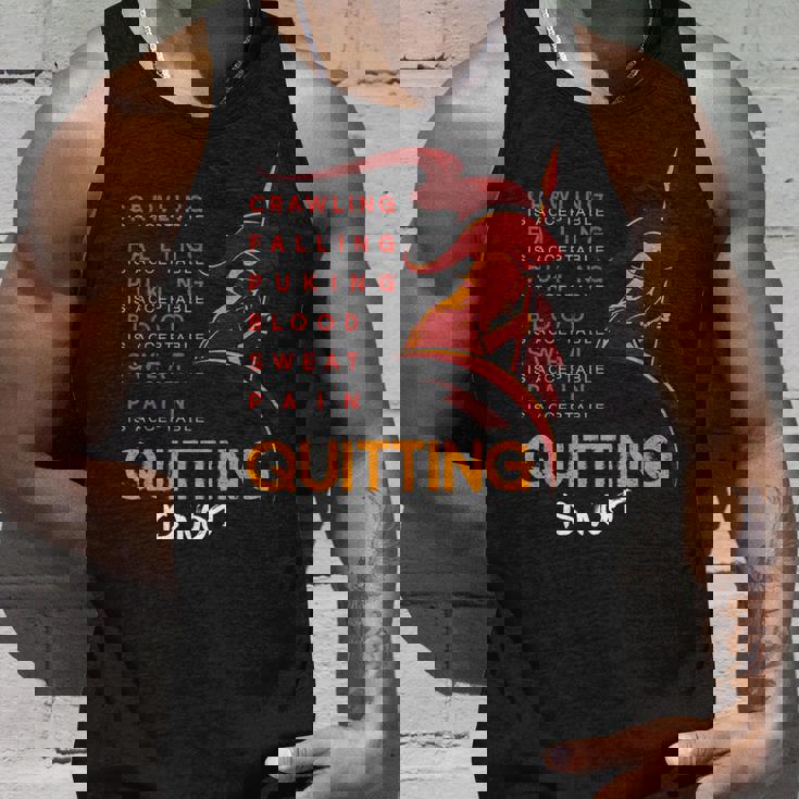 やめることは許されない スパルタンとマッドレース タンクトップ 彼への贈り物