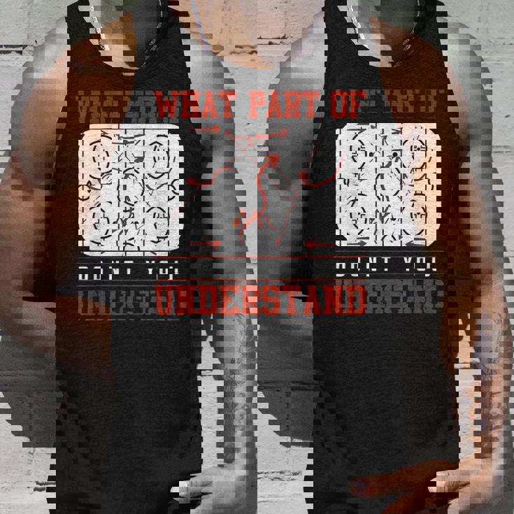 アイスホッケー タクティカルコーチ 面白いギフト アイスホッケー タンクトップ 彼への贈り物