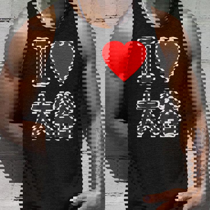 アイラブ・大谷（I Love ハート）ビッグ Big ファン グッズ 面白 タンクトップ 彼への贈り物