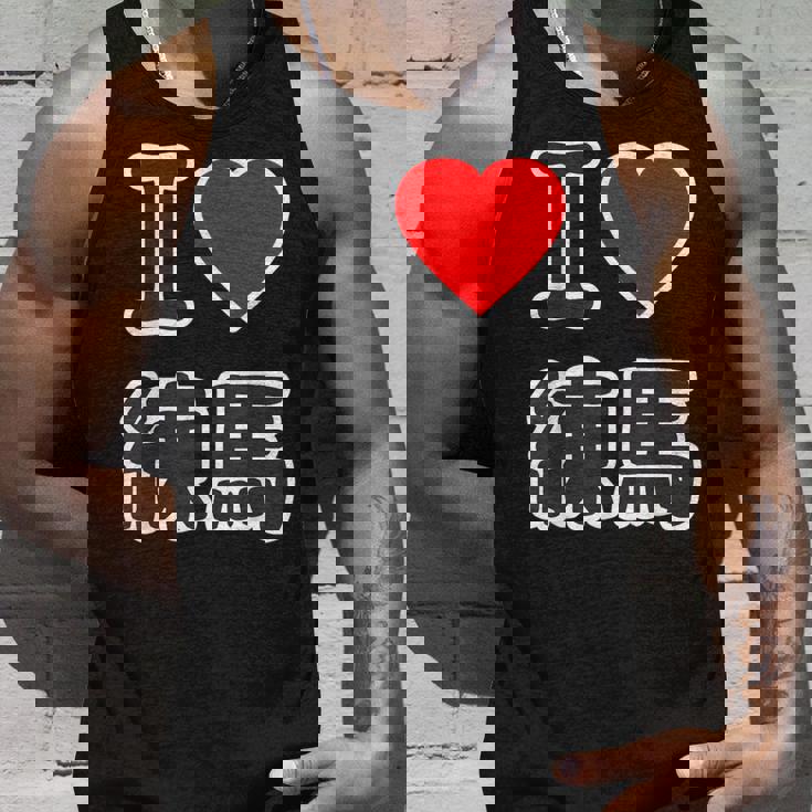 アイラブ・練馬（I Love ハート）練馬区 ビッグ 大きな文字【23区】ジモtティ 地元愛 面白い タンクトップ 彼への贈り物