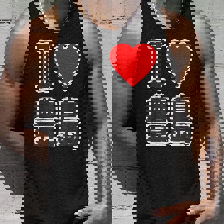 アイラブ・豊島（I Love ハート）豊島区 ビッグ 大きな文字【23区・東京都】ジモtティ 地元愛 面白い タンクトップ 彼への贈り物