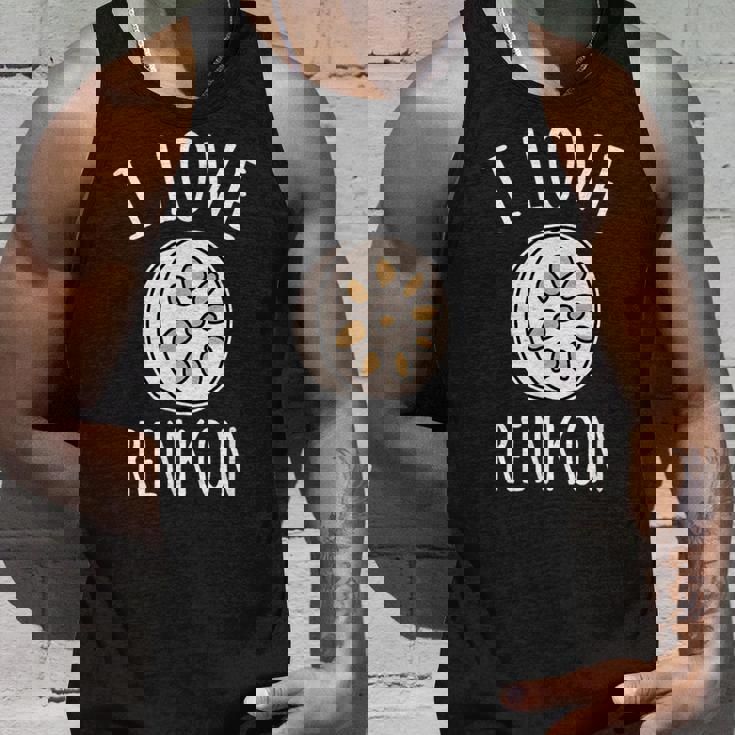 アイ・ラブ・レンコン タンクトップ 彼への贈り物