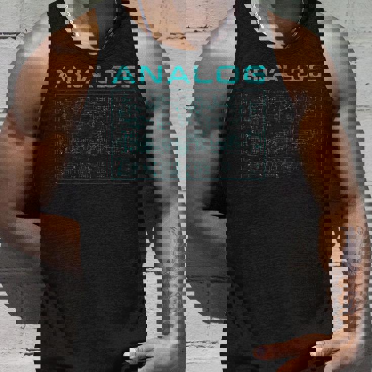 アナログシンセ・キーボード・シンセサイザー タンクトップ 彼への贈り物