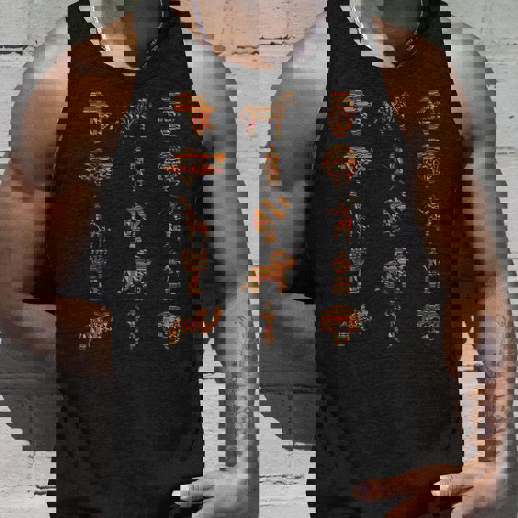 アフリカ ケンテ パターン シンボル アフリカ ケンテ パターン ガーナ タンクトップ 彼への贈り物