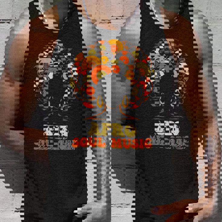 アフロソウルミュージック ビニール レトロ 70年代 80年代 ファンク ディスコダンス タンクトップ 彼への贈り物