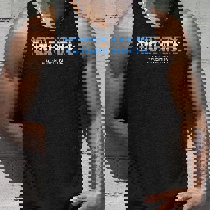 アルゼンチン アルゼンチン国旗 メンズ レディース Camisa Té Yerba Mate タンクトップ 彼への贈り物