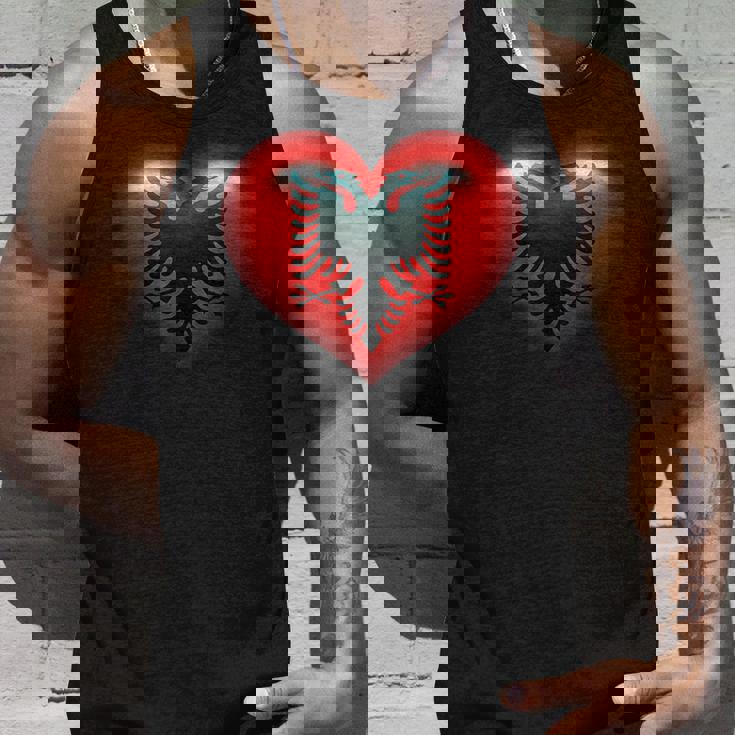 アルバニア国旗 イーグル ダブル レッド アルバニア シュキペ コソボ タンクトップ 彼への贈り物