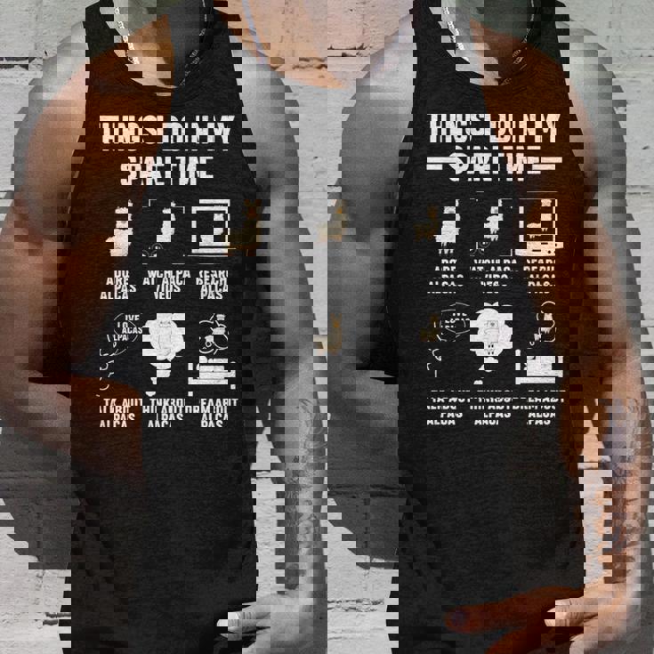 アルパカ ファンキーパー おもしろアルパカ 長袖tシャツ タンクトップ 彼への贈り物