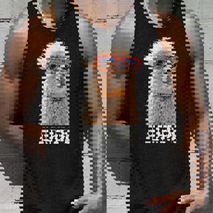 アルパカ・パパ・アルパパ・ラマ・パパ・アルパカ・パパ・ワーター・ワンダリングalpapa タンクトップ 彼への贈り物