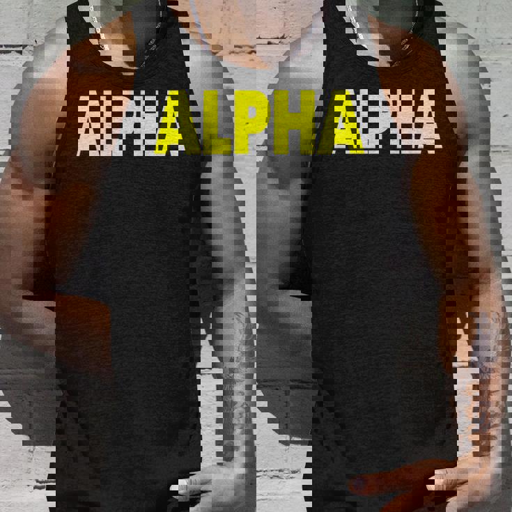 アルファ 長袖tシャツ タンクトップ 彼への贈り物