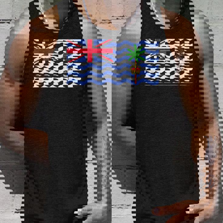 イギリス領インド洋地域の国旗 タンクトップ 彼への贈り物