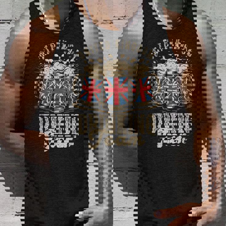 イギリス飲酒チーム ファニーパーティー 英国ビールフェスト タンクトップ 彼への贈り物