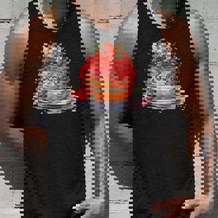 イチゴ サマーベーカリー キッチン パティシエ ストロベリーケーキ タンクトップ 彼への贈り物