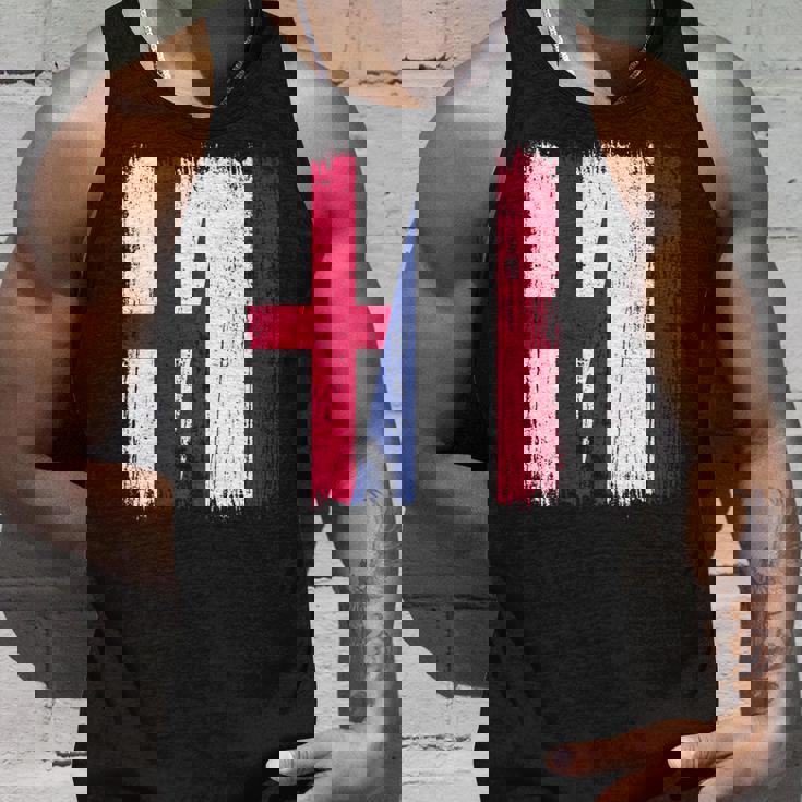 イングランド オランダ ハーフフラッグ イングリッシュ オランダ遺産 長袖tシャツ タンクトップ 彼への贈り物