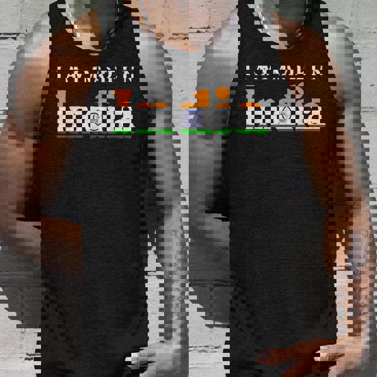 インド 私は メイド・イン・インディア です。 タンクトップ 彼への贈り物