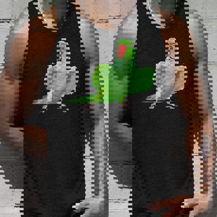 インドのワカケホンセイオウムの鳥 タンクトップ 彼への贈り物