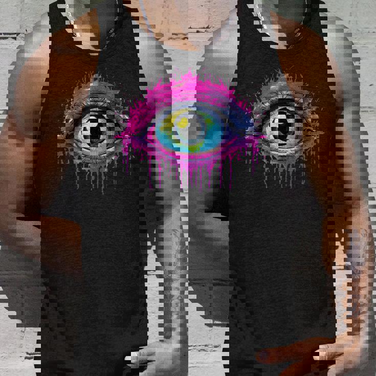 ウィアードコアアイボールドリームコアエステティックグランジエッジィトリッピー タンクトップ 彼への贈り物