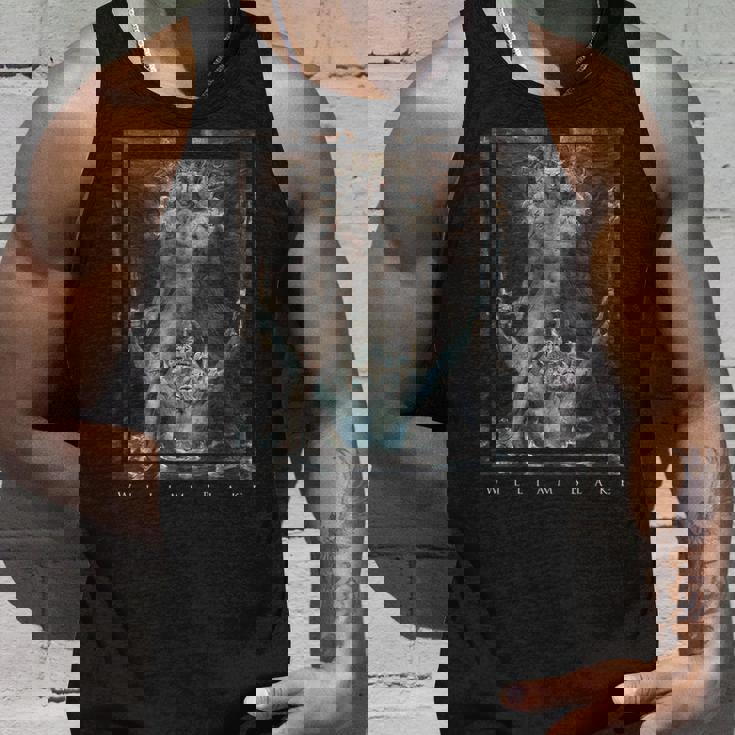 ウィリアム・ブレイク 赤い竜と海から来た獣 William Blake Red Dragon Beastea タンクトップ 彼への贈り物