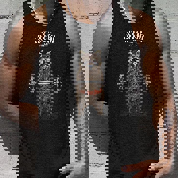 ウェイトリフティング 筋トレ バーベル やる気がないなら家に帰れ 狸 たぬき タンクトップ 彼への贈り物