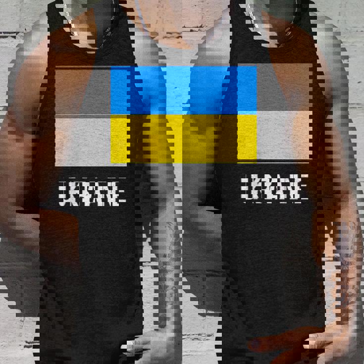 ウクライナの国旗 タンクトップ 彼への贈り物