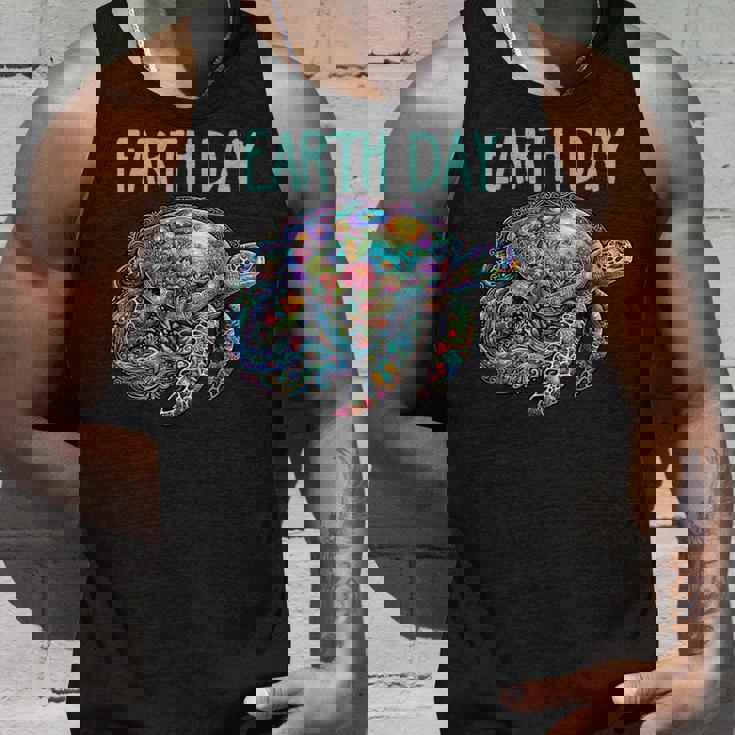 ウミガメ 地球 日 救う かわいい 惑星 学生 先生 タンクトップ 彼への贈り物