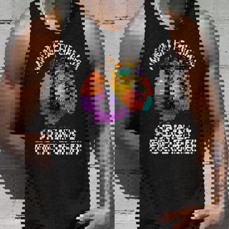 エアデールテリア なぜなら人々はメー エアデールテリア タンクトップ 彼への贈り物