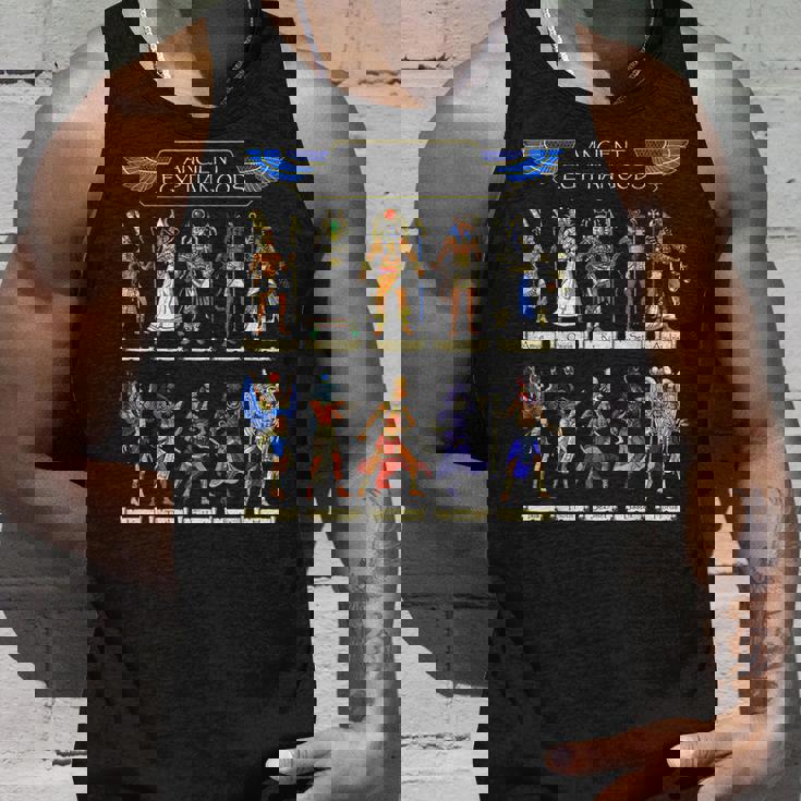 エジプトの神々古代エジプトの神話ファラオアヌビストートホルスラセクメトバステト タンクトップ 彼への贈り物