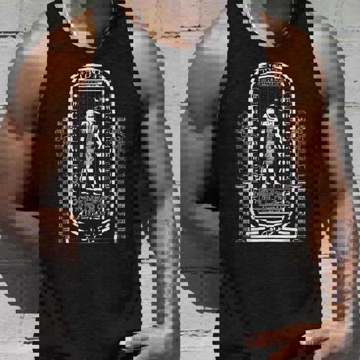 エジプト神 トート目 ホルスの目 エジプト アンク ファラオ タンクトップ 彼への贈り物