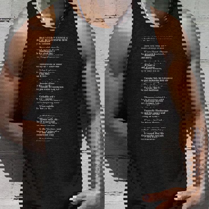 エミリー・ディッキンソン ファン ポエトリーリーダー ポエムライター タンクトップ 彼への贈り物