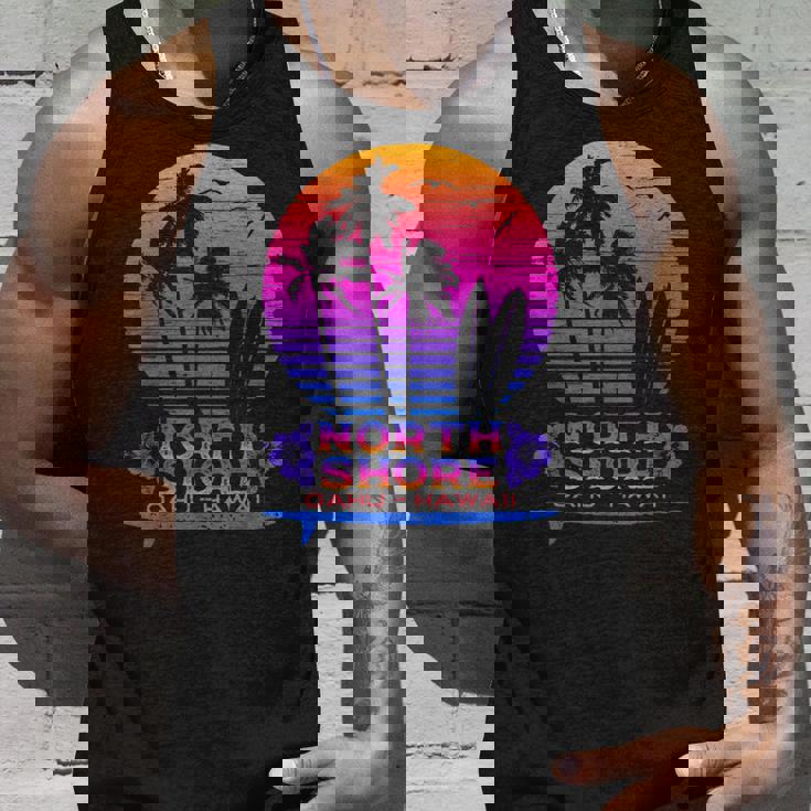 オアフ島ノースショア ハワイお土産サーフィンスタイル タンクトップ 彼への贈り物