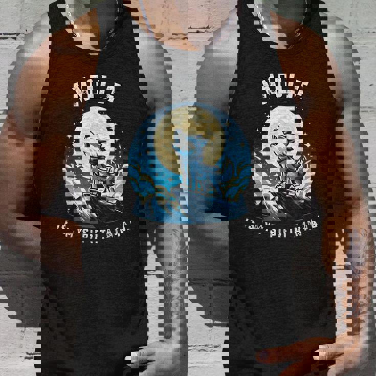 オオカミは私の精神 野生動物ファンのためのアニマル服 タンクトップ 彼への贈り物