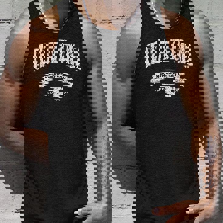 オクラホマシャツヴィンテージ アンティーク調 Okoonertate タンクトップ 彼への贈り物