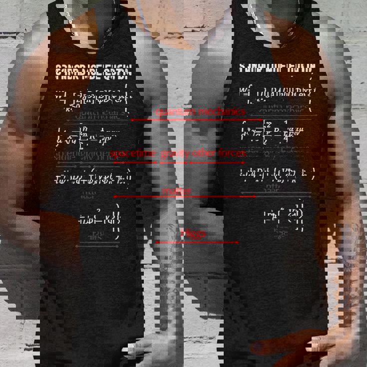 オタク標準模型方程式 物理学 数学科 先生 長袖tシャツ タンクトップ 彼への贈り物