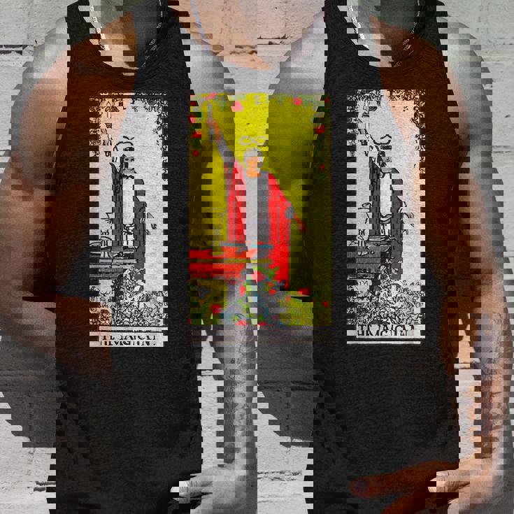 オリジナルrider Waite Deckからのマジシャンビンテージタロットカード タンクトップ 彼への贈り物