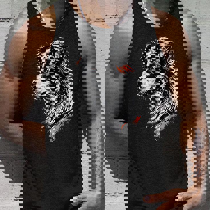 オーストラリアン・シェパード・ドッグ愛好家はオージー・シェパードを愛する タンクトップ 彼への贈り物