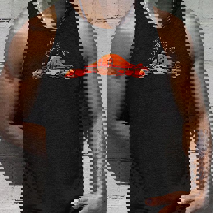 カニ寝シャツ 疲れたパジャマグラフィック タンクトップ 彼への贈り物