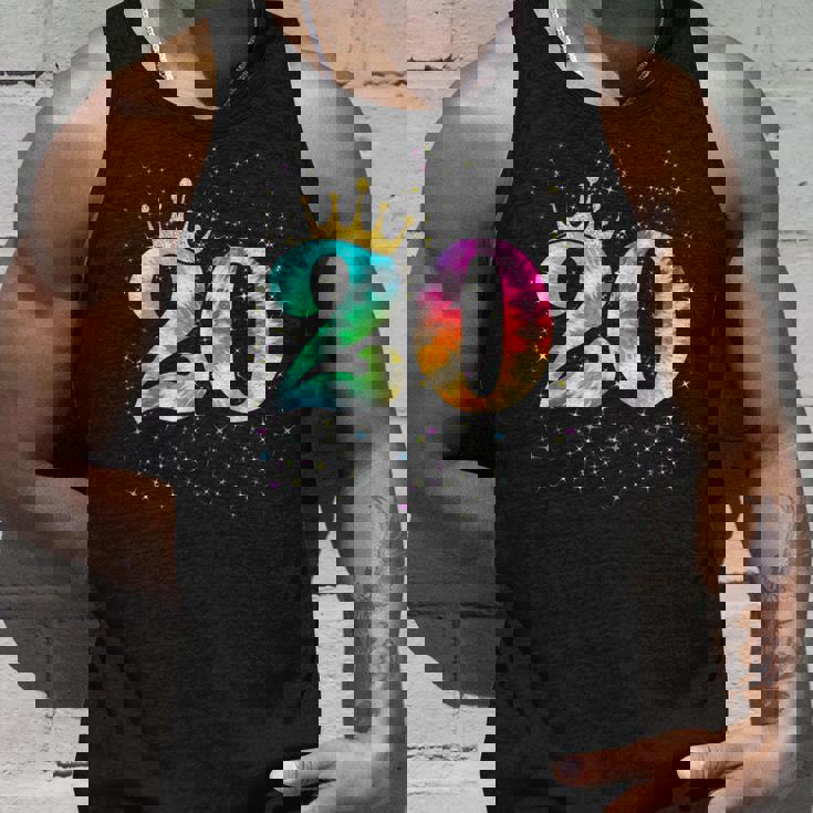 カラフルな絞り染め 20歳の女児 20歳の誕生日 タンクトップ 彼への贈り物