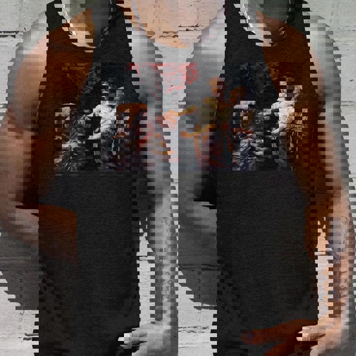 カラヴァッジョのジュディス・ホロフェルネス タンクトップ 彼への贈り物