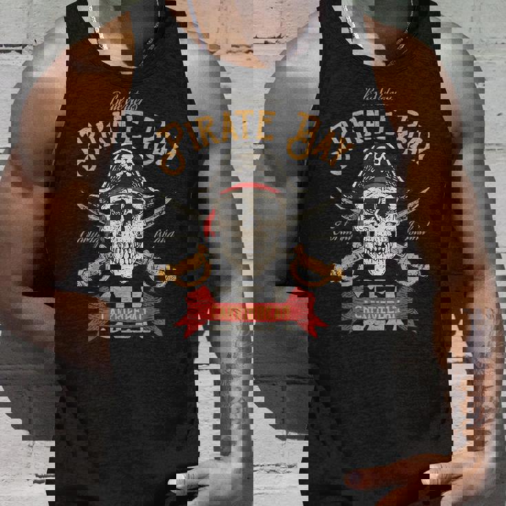 カリブ海 クロスボーン 海賊 タンクトップ 彼への贈り物